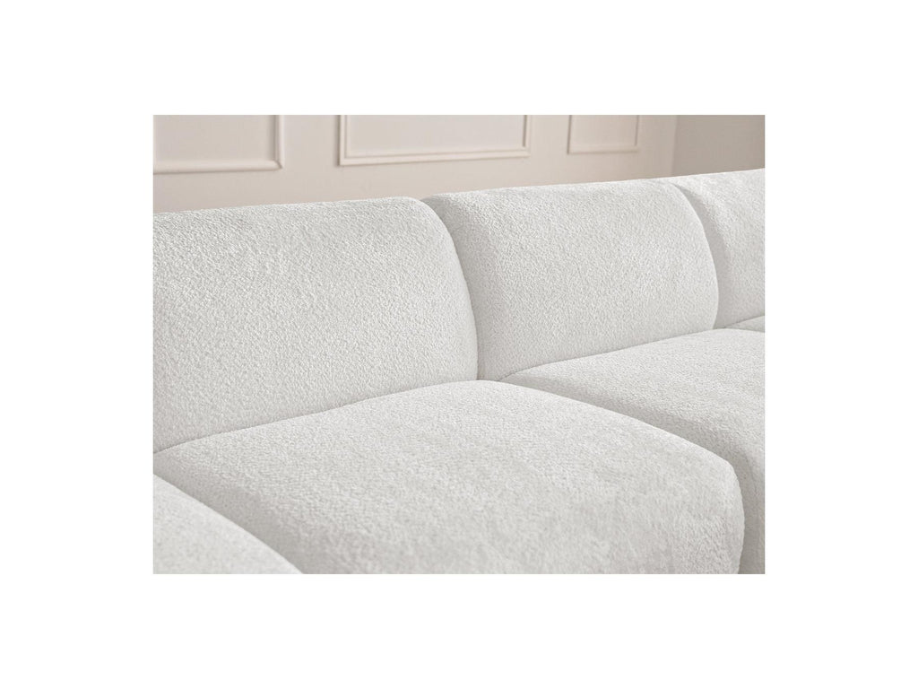Anda - Fixed Modular Corner Sofa - Chenille Fabric - Right-Hand Corner
