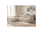 Anda - Canapé D'Angle Fixe Modulable - Tissu Chenille - Angle Gauche
