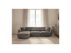 Anda - Canapé D'Angle Fixe Modulable - Tissu Chenille - Angle Gauche