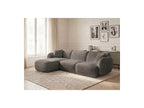 Anda - Canapé D'Angle Fixe Modulable - Tissu Chenille - Angle Gauche