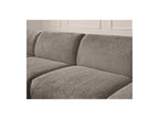 Anda - Canapé D'Angle Fixe Modulable - Tissu Chenille - Angle Gauche