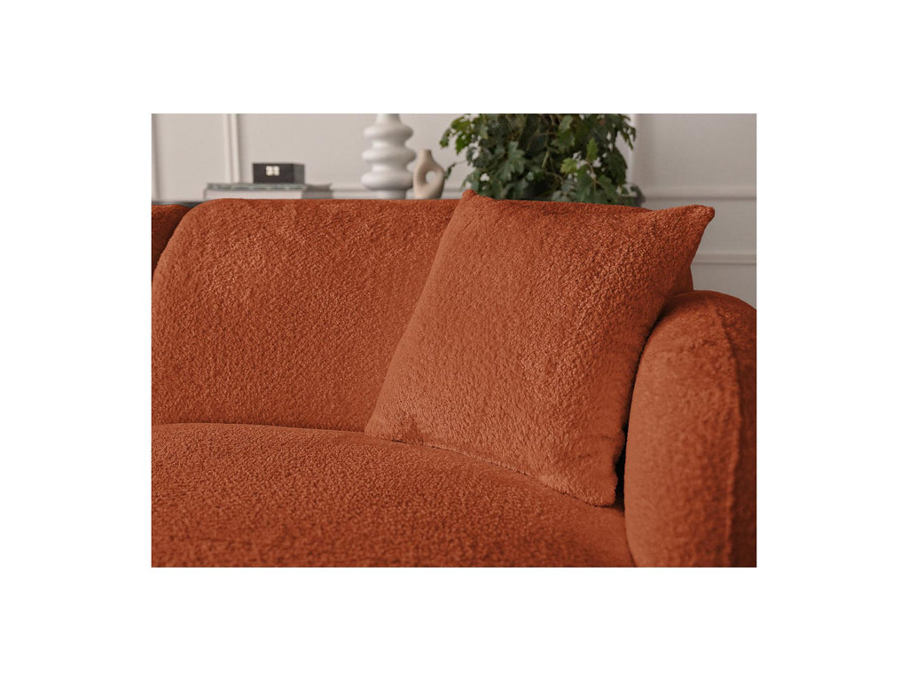 Anda - Fixed Modular Corner Sofa - Chenille Fabric - Right-Hand Corner