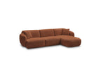 Anda - Fixed Modular Corner Sofa - Chenille Fabric - Right-Hand Corner