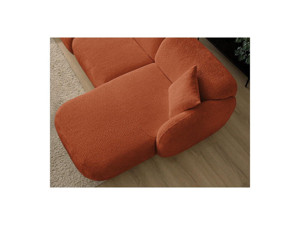Anda - Fixed Modular Corner Sofa - Chenille Fabric - Right-Hand Corner