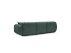 Anda - Canapé D'Angle Fixe Modulable - Tissu Chenille - Angle Gauche