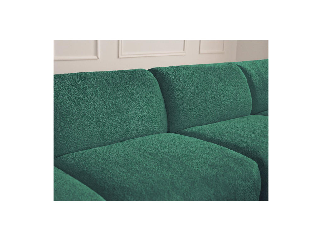 Anda - Fixed Modular Corner Sofa - Chenille Fabric - Right-Hand Corner