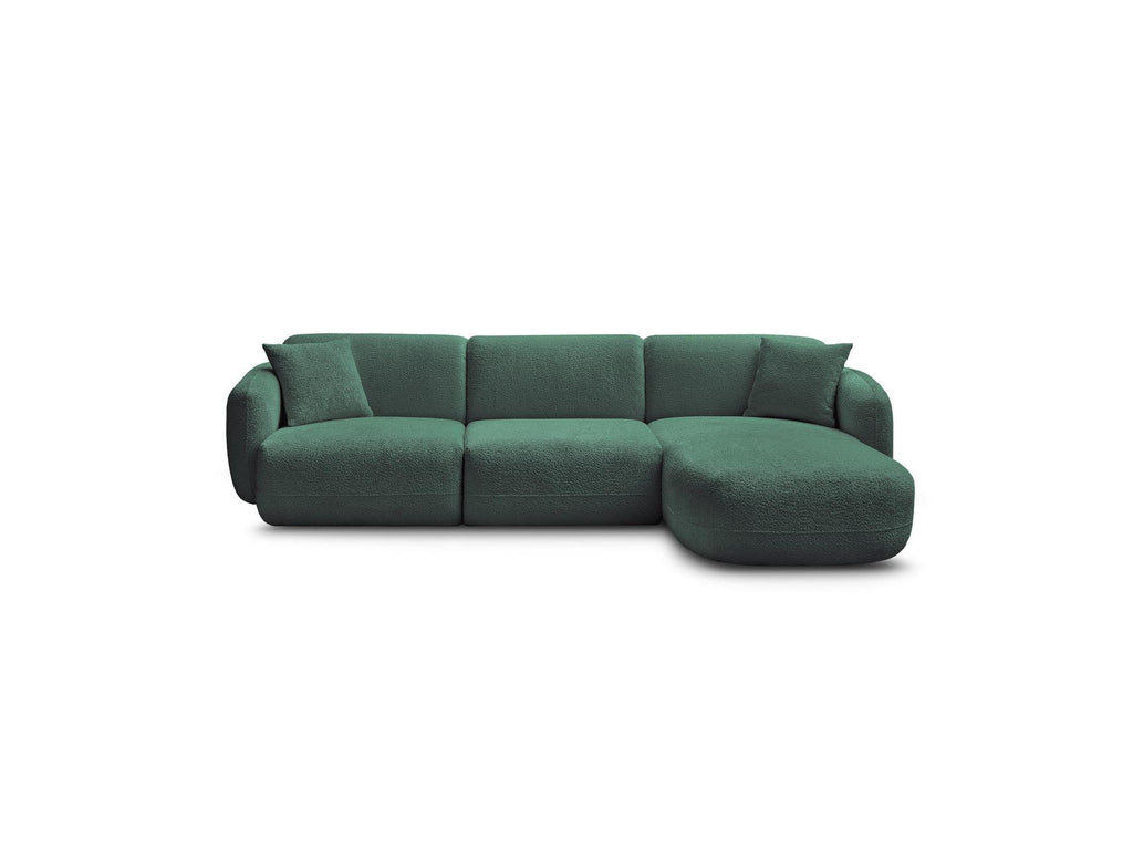 Anda - Fixed Modular Corner Sofa - Chenille Fabric - Right-Hand Corner