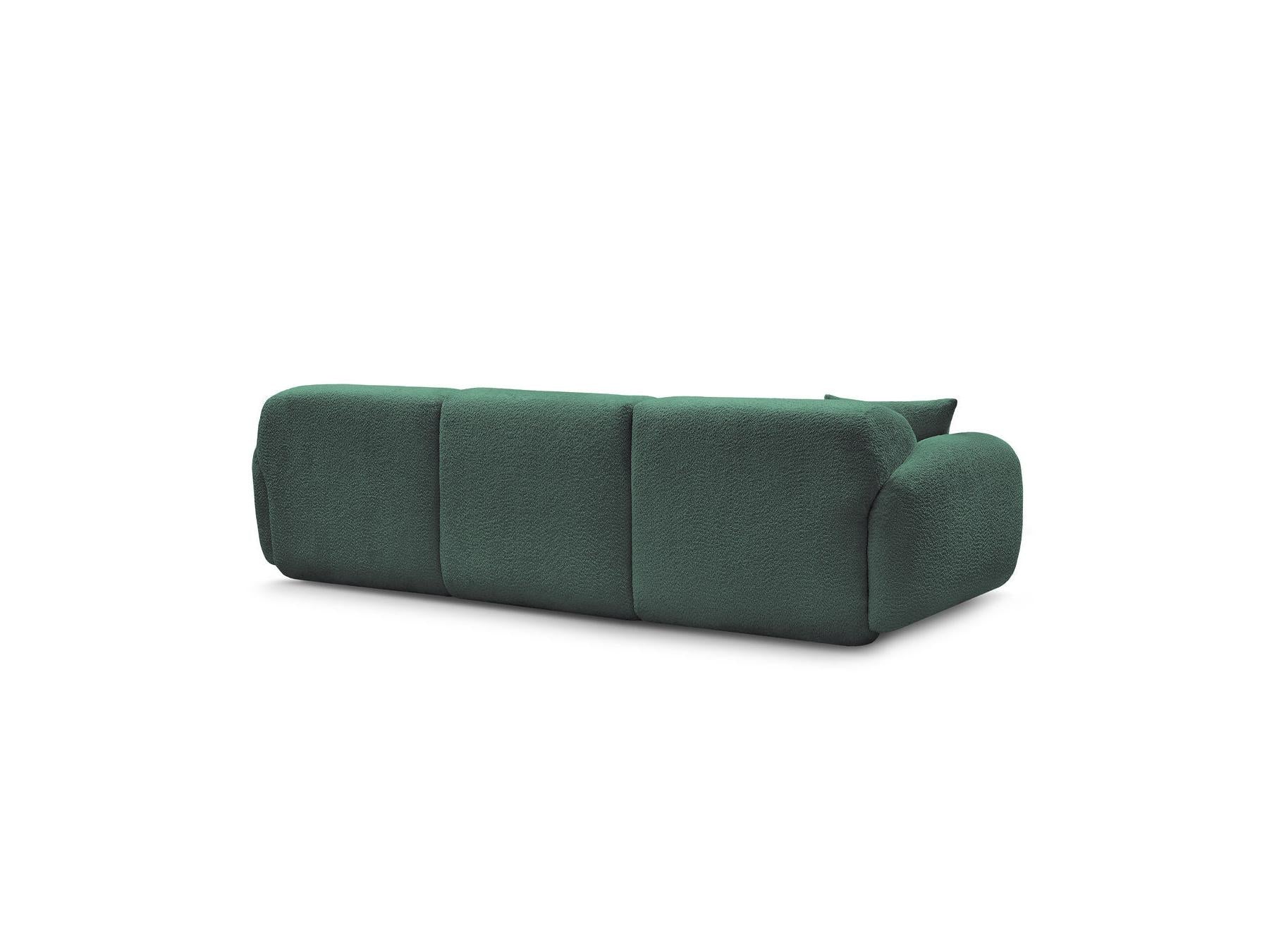 Anda - Fixed Modular Corner Sofa - Chenille Fabric - Right-Hand Corner