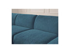 Anda - Canapé D'Angle Fixe Modulable - Tissu Chenille - Angle Gauche