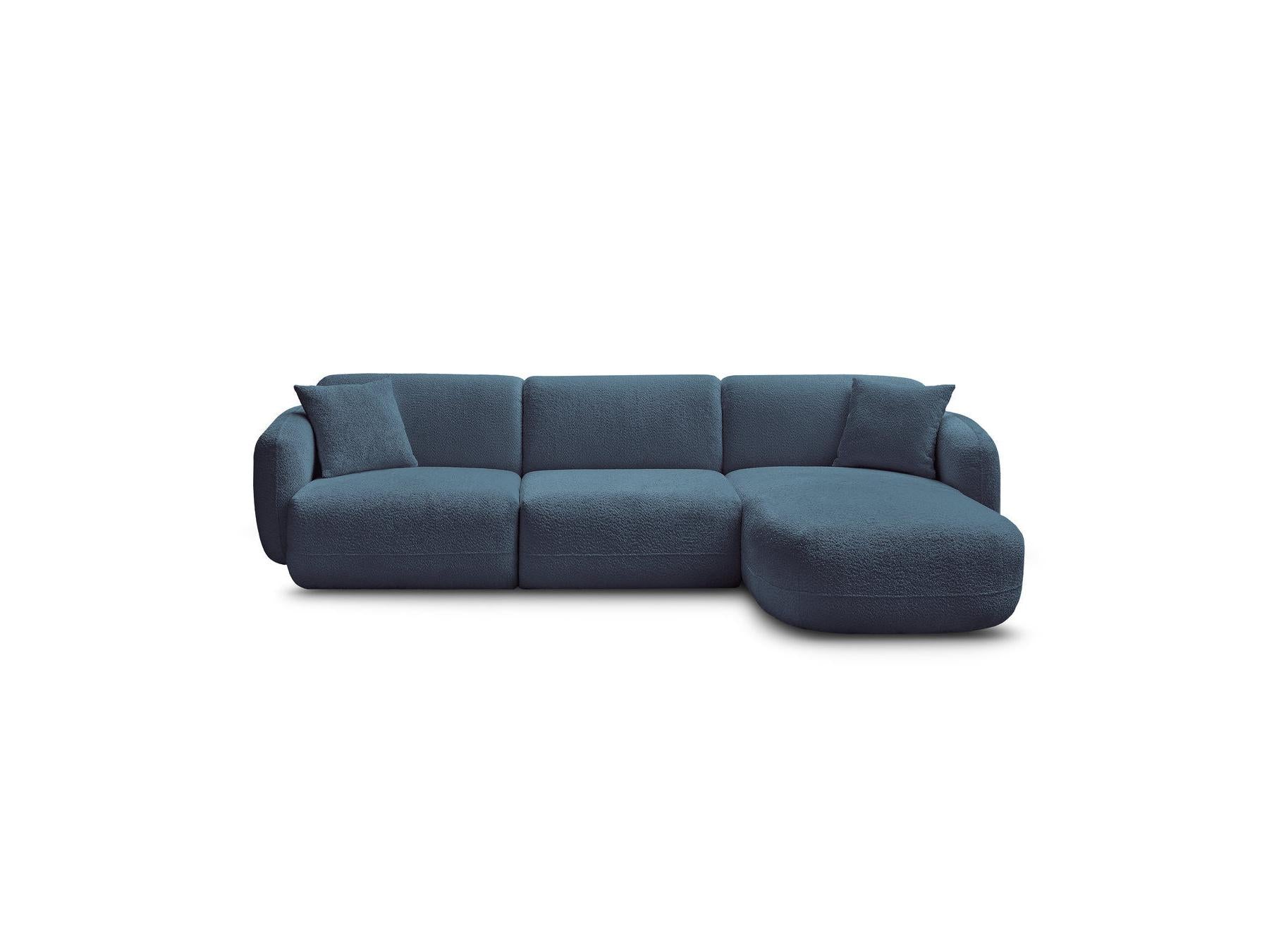 Anda - Fixed Modular Corner Sofa - Chenille Fabric - Right-Hand Corner