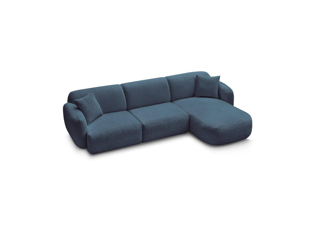 Anda - Fixed Modular Corner Sofa - Chenille Fabric - Right-Hand Corner
