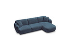 Anda - Fixed Modular Corner Sofa - Chenille Fabric - Right-Hand Corner