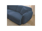 Anda - Canapé D'Angle Fixe Modulable - Tissu Chenille - Angle Gauche