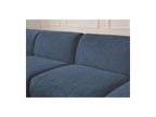 Anda - Canapé D'Angle Fixe Modulable - Tissu Chenille - Angle Gauche