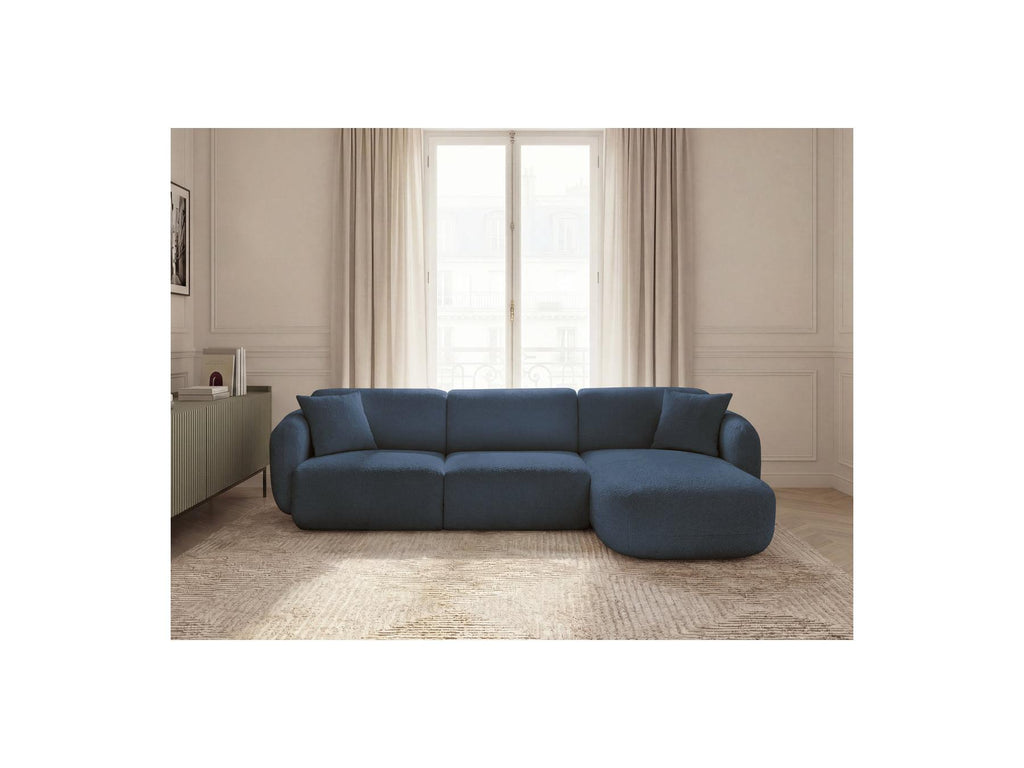 Anda - Fixed Modular Corner Sofa - Chenille Fabric - Right-Hand Corner