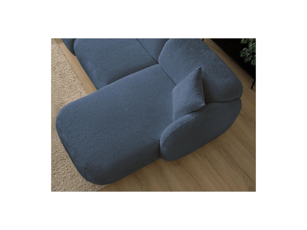 Anda - Fixed Modular Corner Sofa - Chenille Fabric - Right-Hand Corner