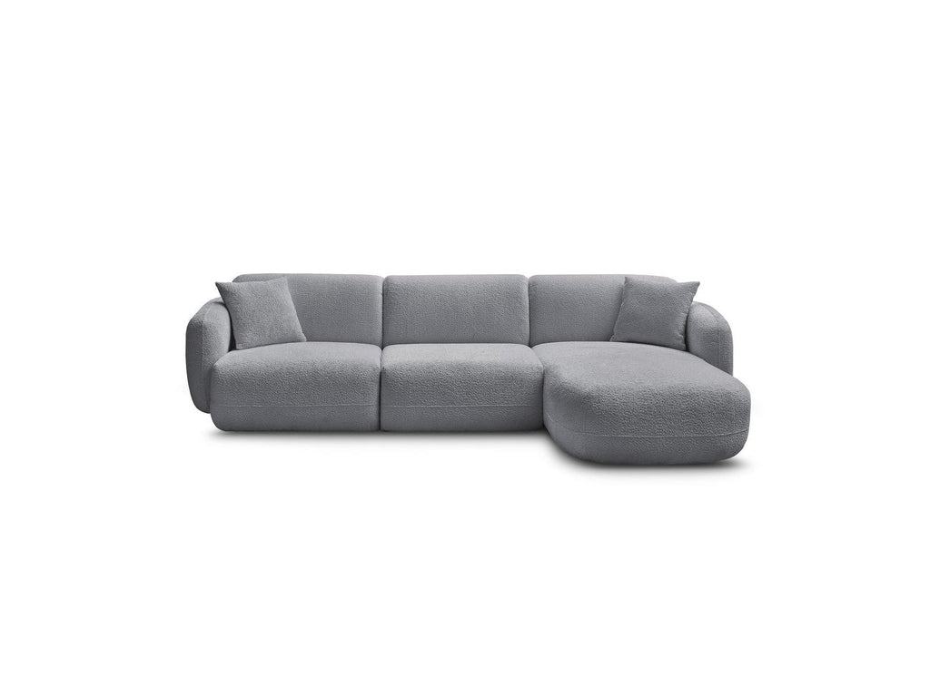 Anda - Fixed Modular Corner Sofa - Chenille Fabric - Right-Hand Corner