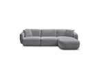 Anda - Fixed Modular Corner Sofa - Chenille Fabric - Right-Hand Corner