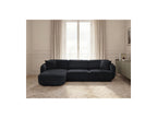 Anda - Canapé D'Angle Fixe Modulable - Tissu Chenille - Angle Gauche