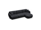 Anda - Fixed Modular Corner Sofa - Chenille Fabric - Right-Hand Corner