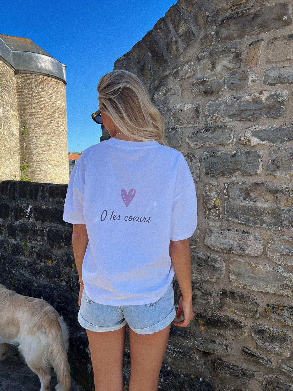 O Les Cœurs - Camiseta con logotipo