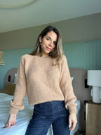 Anna Camel Sweater