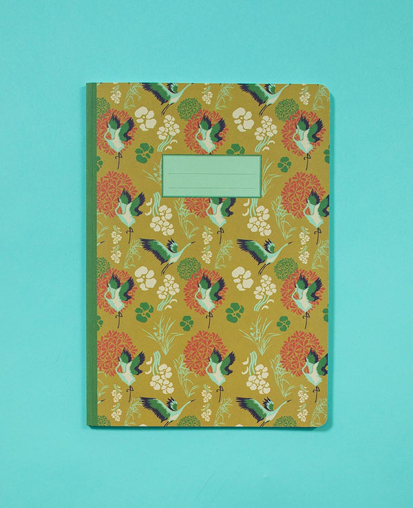Carnet (A4) - Heron gold