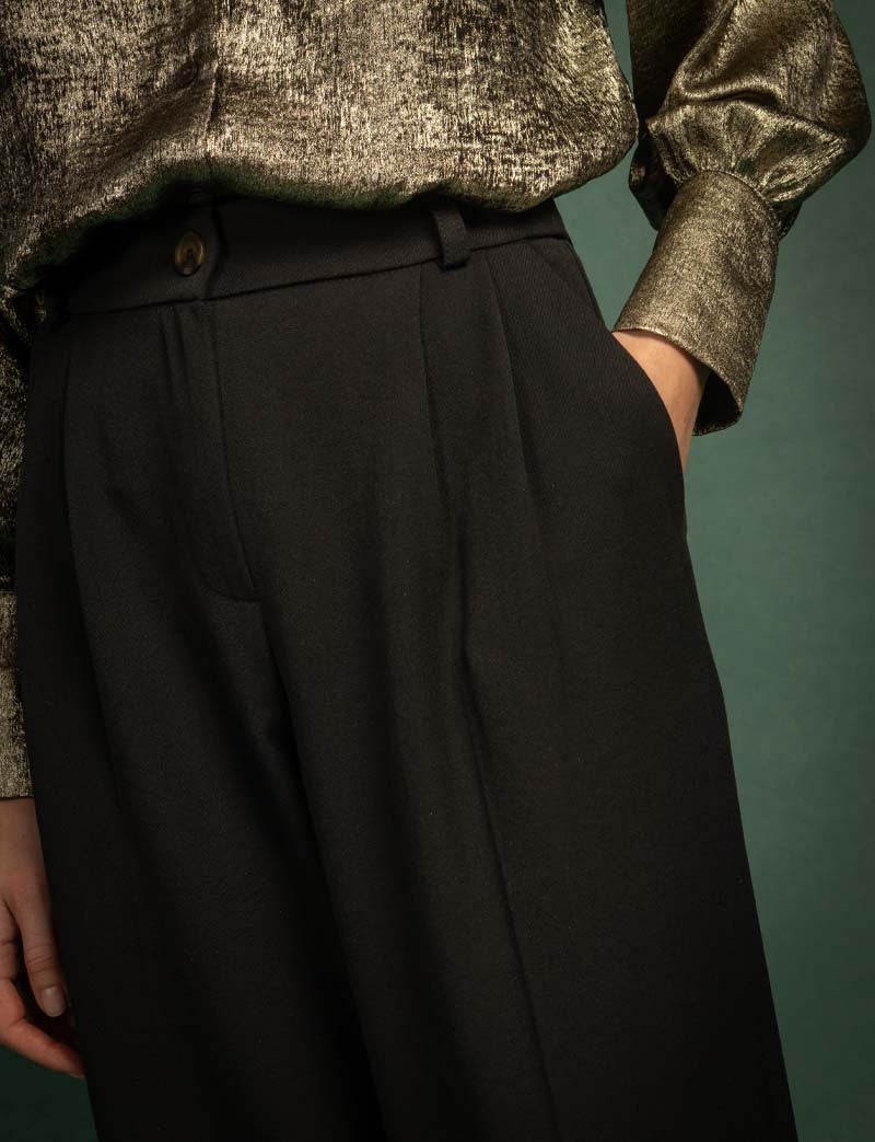 Schwarze Hose Bossy