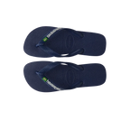 Havaianas - Tongs Brasil Logo Navy Blue