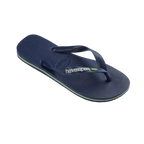 Havaianas - Tongs Brasil Logo Navy Blue