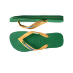Havaianas - Brasil Logo Green Yellow Flip-Flops