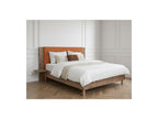 Lior - Cama con lamas macizas - Patas de madera natural