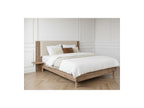 Lior - Cama con lamas macizas - Patas de madera natural
