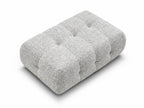 Large Laura Pouffe in Mottled Fabric