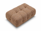 Large Laura Pouffe in Mottled Fabric