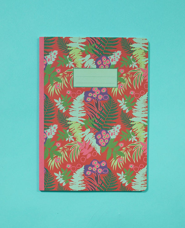 Carnet (A4) - Fern orange
