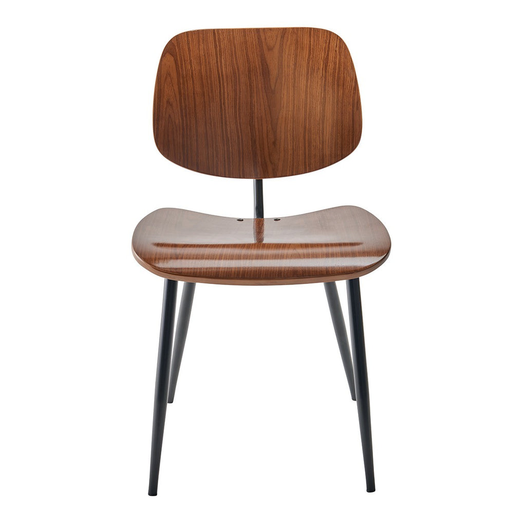 Onde - Lot De 2 Chaises - Noyer