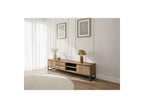 Bergerac - Ensemble Avec Buffet 190 Cm + Meuble Tv 200 Cm + Table Basse Bois Massif De Manguier