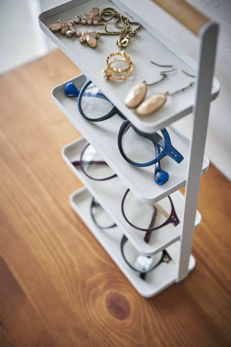 Jewellery & Accessory Stand - Tower - White