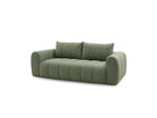 Nesty - Canapé Droit Fixe 3 Places - Tissu Chiné