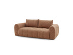 Nesty - Canapé Droit Fixe 3 Places - Tissu Chiné