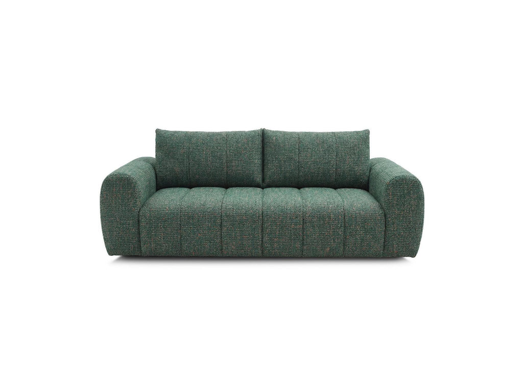 Nesty - Canapé Droit Fixe 3 Places - Tissu Chiné