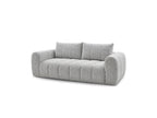 Nesty - Canapé Droit Fixe 3 Places - Tissu Chiné