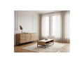 Bergerac - Ensemble Avec Buffet 190 Cm + Table Basse Bois Massif De Manguier
