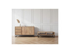 Bergerac - Conjunto con aparador de 150 cm + mesa de centro de madera maciza de mango