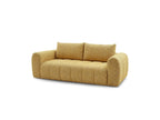 Nesty - Canapé Droit Fixe 3 Places - Tissu Chiné