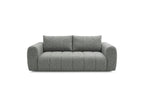 Nesty - Canapé Droit Fixe 3 Places - Tissu Chiné