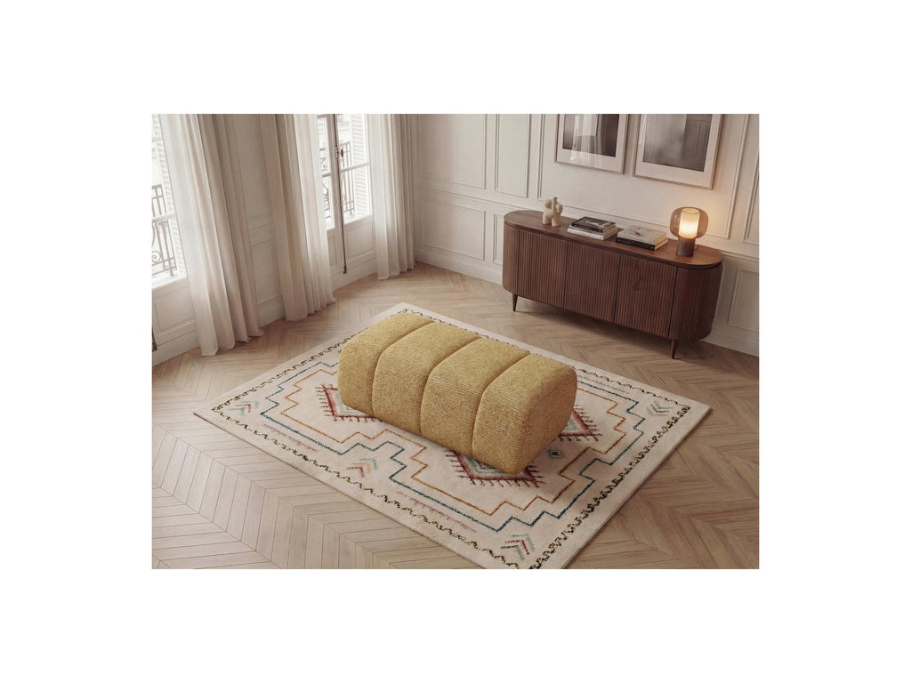 Nesty - Pouf - Tissu Chiné