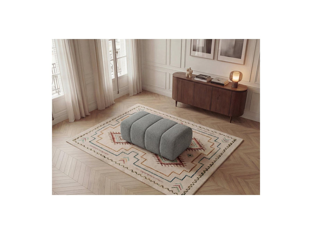 Nesty - Pouf - Tissu Chiné