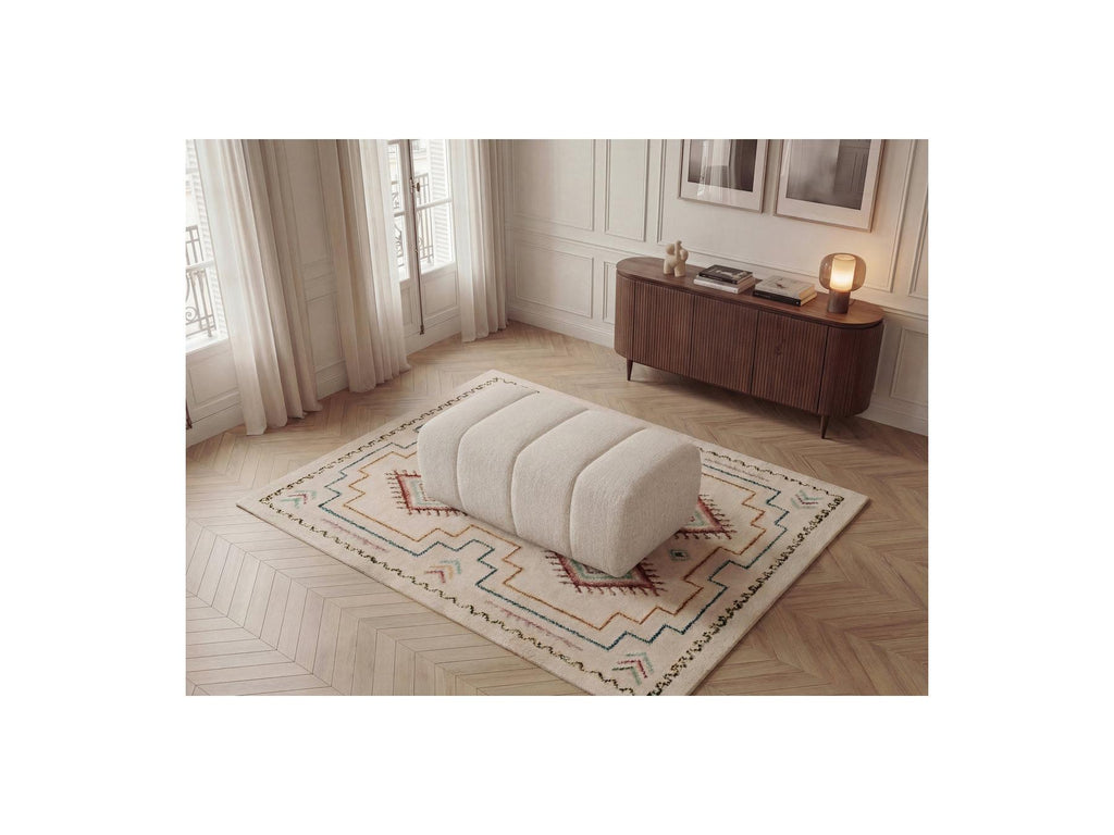 Nesty - Pouf - Tissu Chiné
